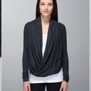 Lululemon Athletica iconic sweater, charcoal